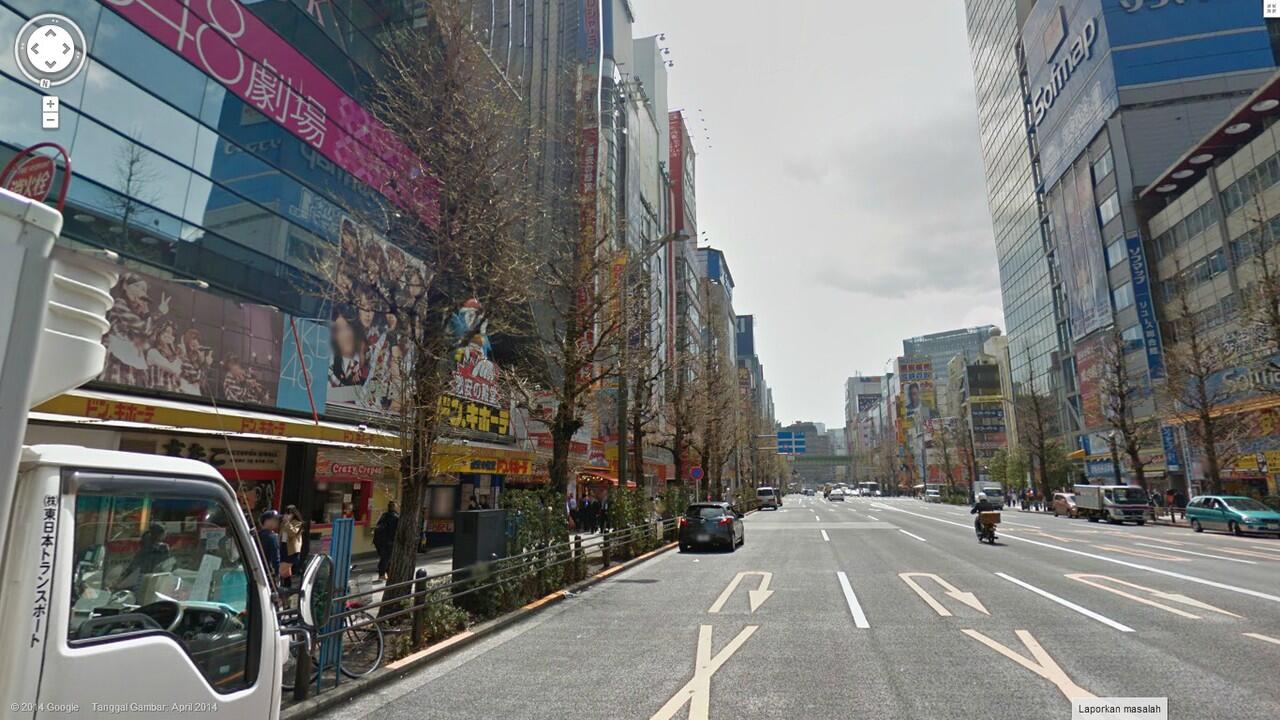 Jalan jalan via google street view (trip to japan)