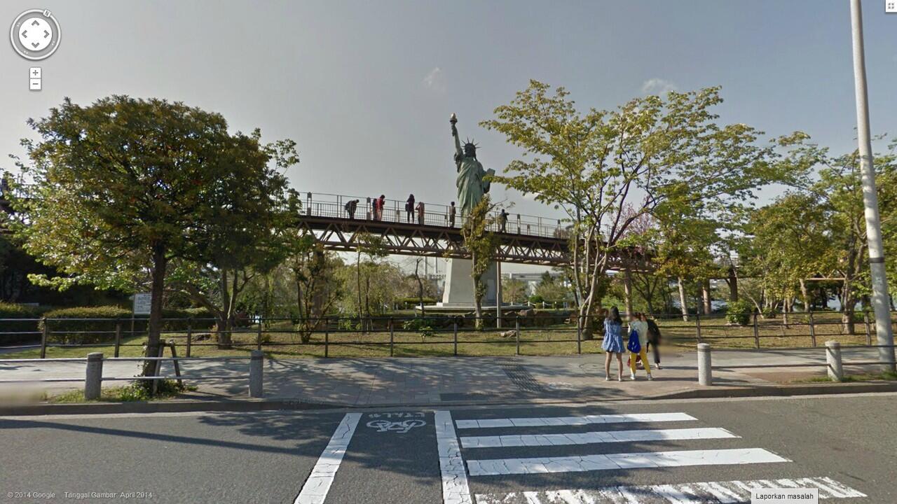 Jalan jalan via google street view (trip to japan)