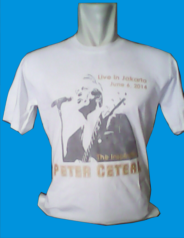 WTS Kaos Konser Peter Cetera