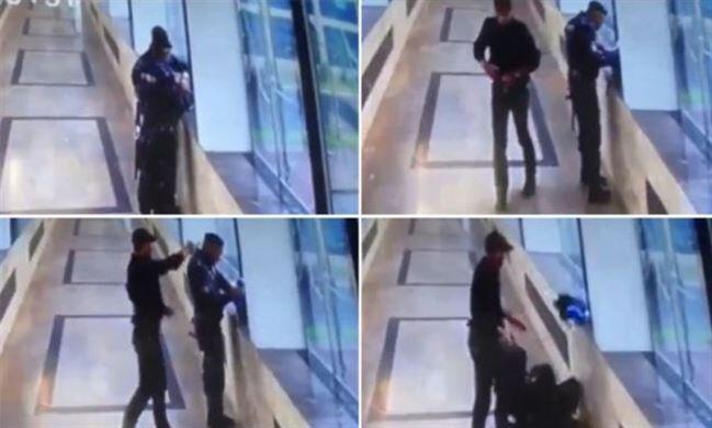 [Horrific Moment] Seorang Pria Dengan Tenang Menembak Polisi Dari Jarak Dekat