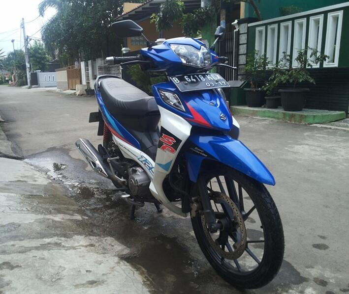 Suzuki new shogun SP FL 125 (ROBOT) Biru Putih 2007