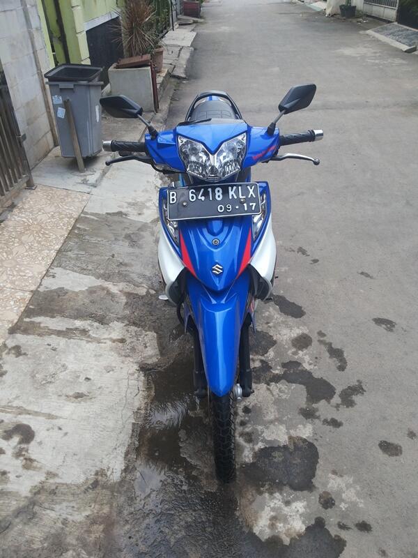 Suzuki new shogun SP FL 125 (ROBOT) Biru Putih 2007