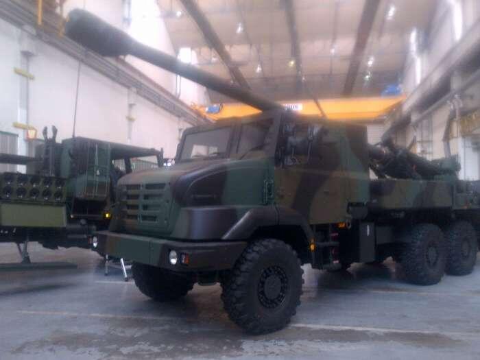 Caesar 155 mm Lengkapi Artileri TNI