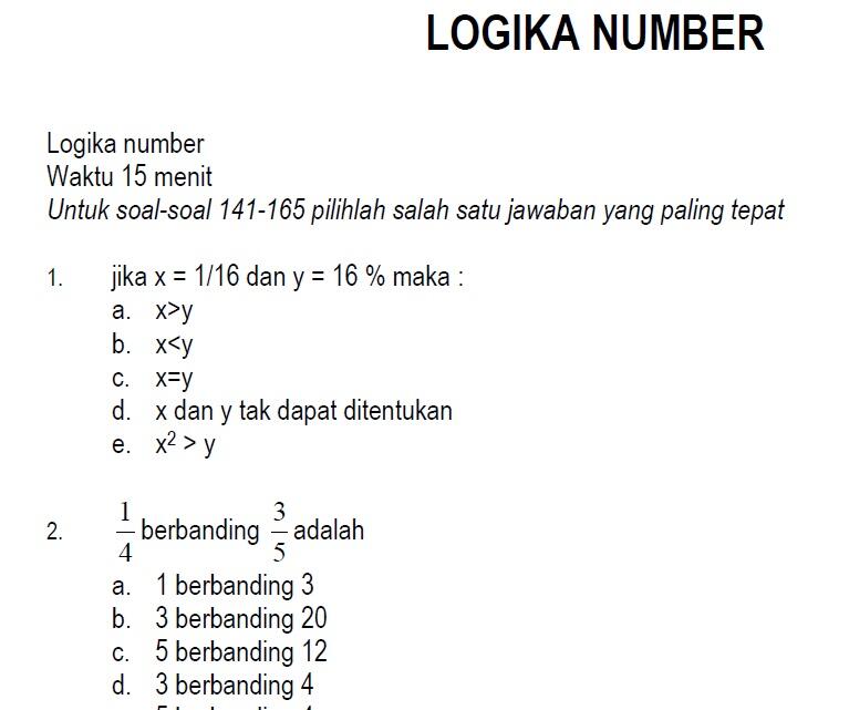 JUAL SOAL PSIKOTES PAHE (Paket Hemat) + Kunci Jawaban