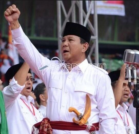 Prabowo Subianto adalah Gajah Mada