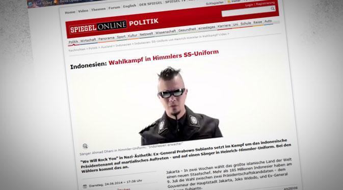 Ahmad Dhani Jadi Headline Majalah Politik Jerman n Dapat Kecaman Dari Anggun 