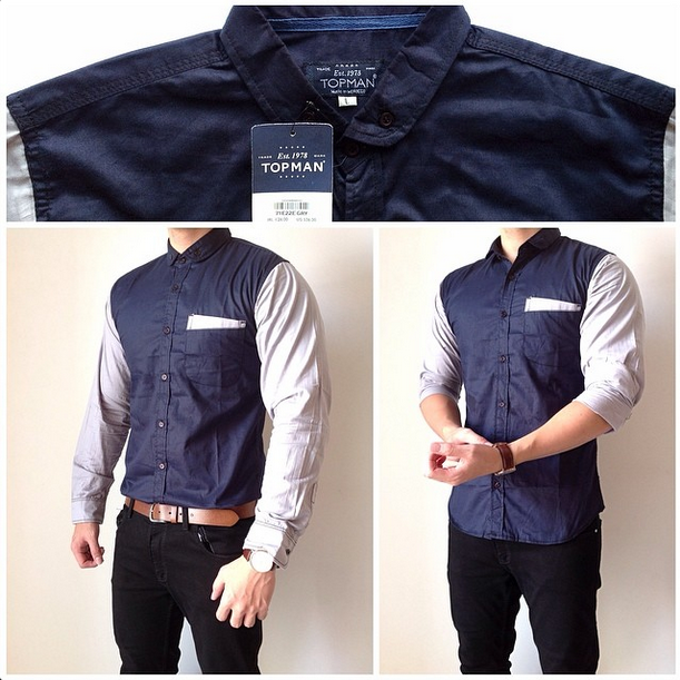 Pakaian Kemeja Pria Import Jakarta ( Louis Vuitton , Fred Perry , Top Man , Zara Man)