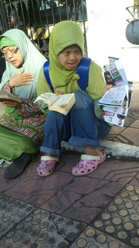 bergetar melihat semangat adik-adik atau anak-anak kita ini