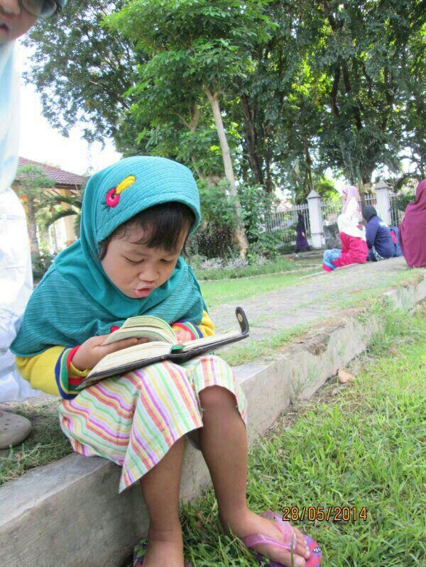 bergetar melihat semangat adik-adik atau anak-anak kita ini