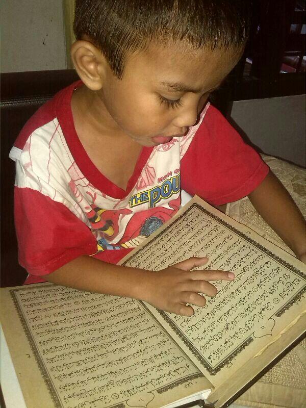 bergetar melihat semangat adik-adik atau anak-anak kita ini