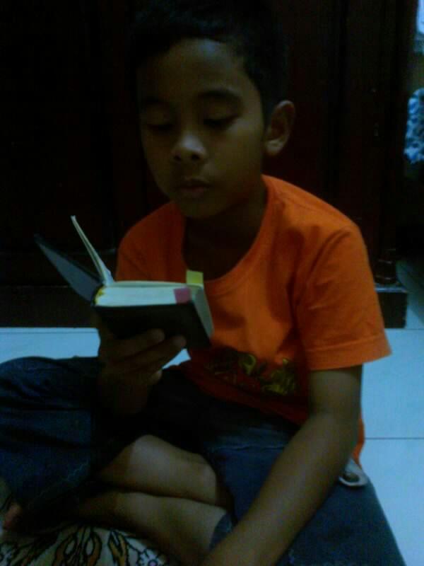 bergetar melihat semangat adik-adik atau anak-anak kita ini