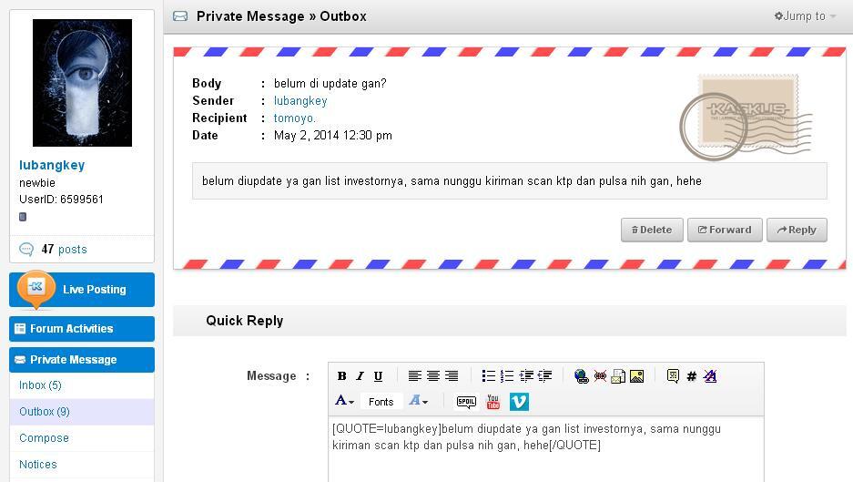 Hati-Hati Penipuan Transfer Ke Rekening 8640119242 a/n YUDHYS PUTRA FAHMIYO