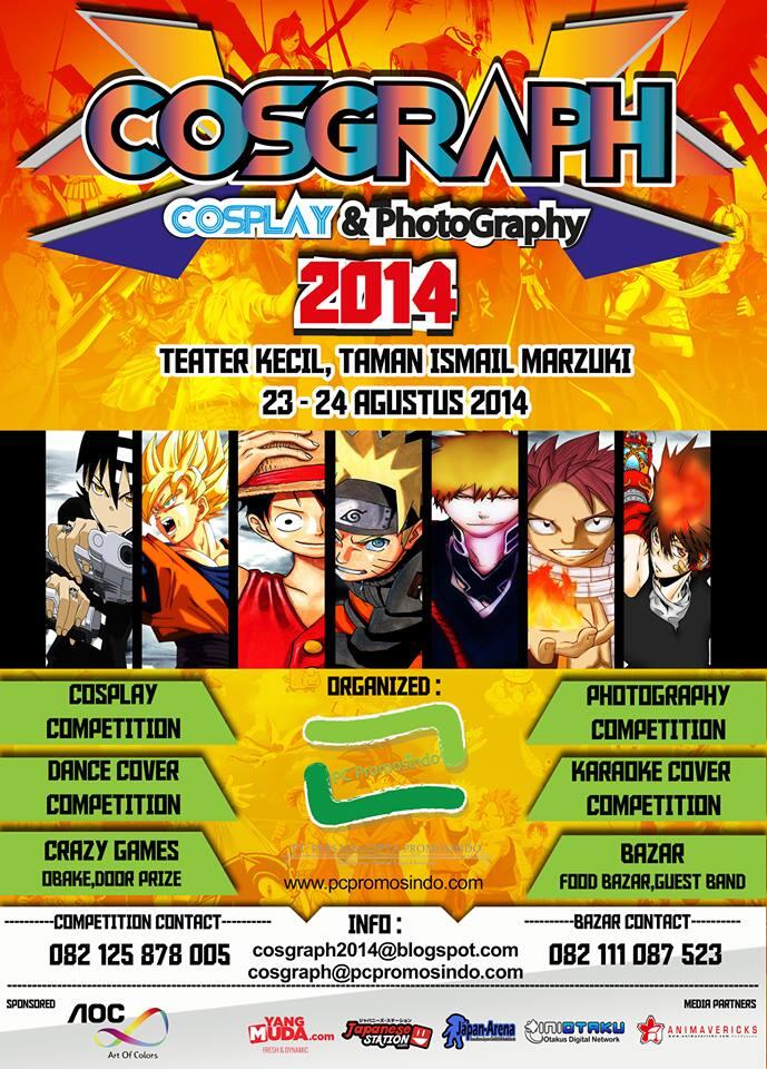 &#91;EVENT AGUSTUS 2014&#93; COSGRAPH 2014 &quot;Cosplay And Photography Competition&quot;