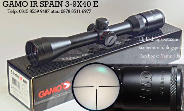 Jual scope Retarget berbagai type & ukuran