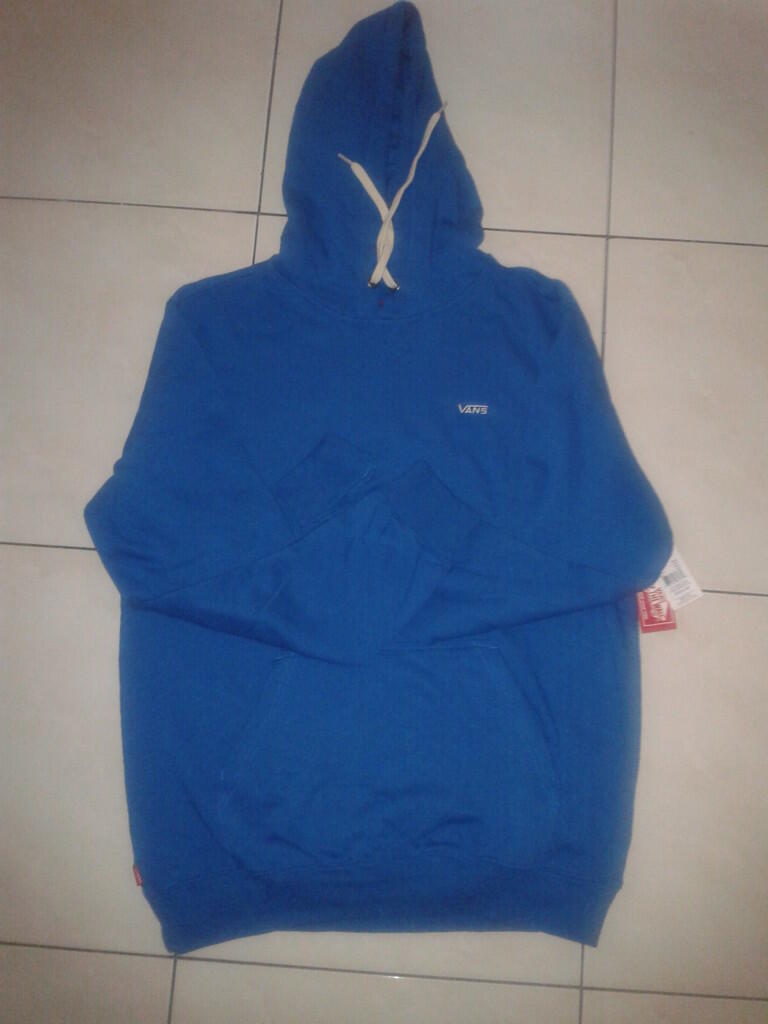 Jaket Vans Basics Pullover Hoodie - Blue Original