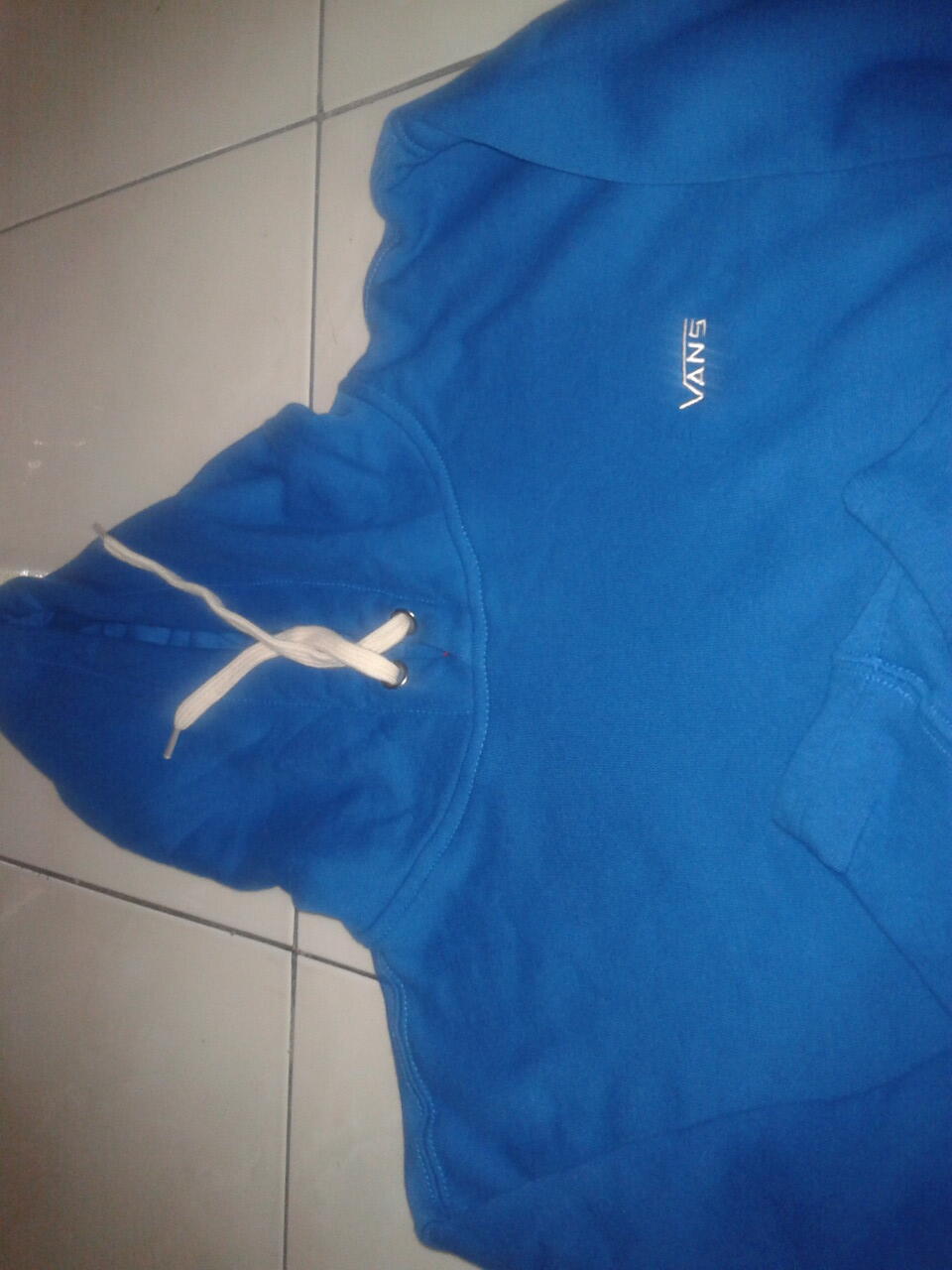 Jaket Vans Basics Pullover Hoodie - Blue Original