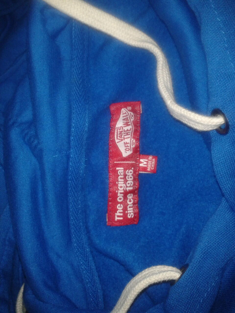 Jaket Vans Basics Pullover Hoodie - Blue Original