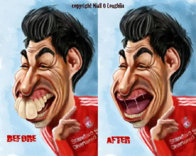 &#91;Ngakak&#93; Meme Suarez menggigit pemain Italia ramai di media sosial