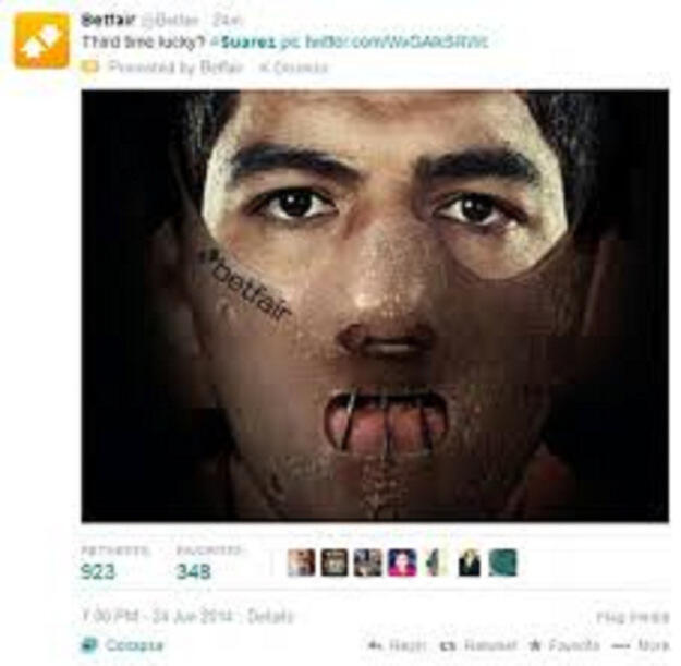 &#91;Ngakak&#93; Meme Suarez menggigit pemain Italia ramai di media sosial