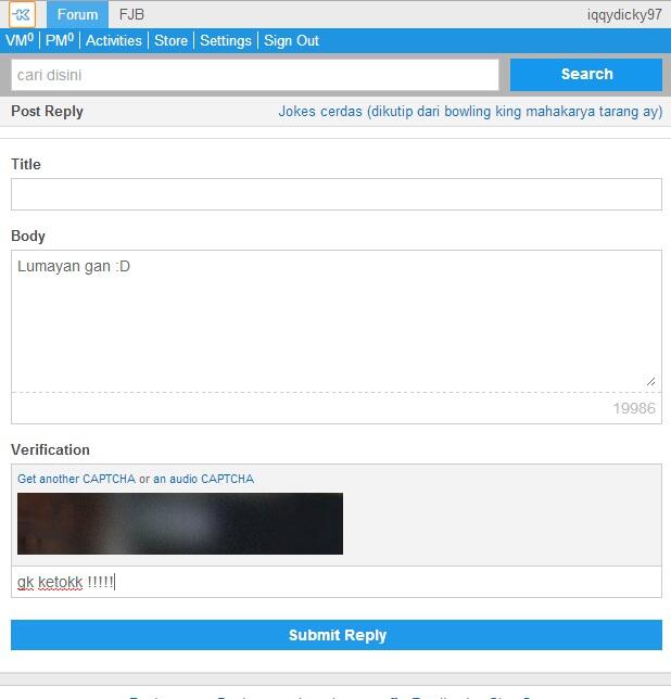 Sayembara buat yang bisa baca CAPCAY ini :D