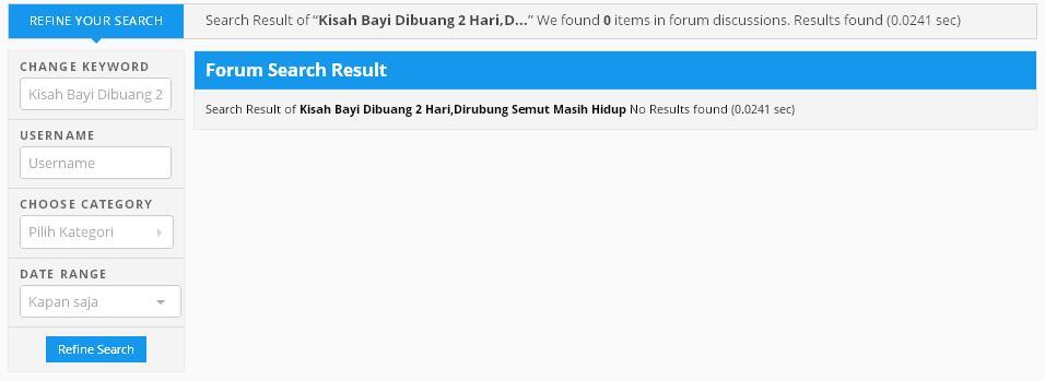 &#91;News&#93;Kisah Bayi Dibuang 2 Hari,Dirubung Semut Masih Hidup