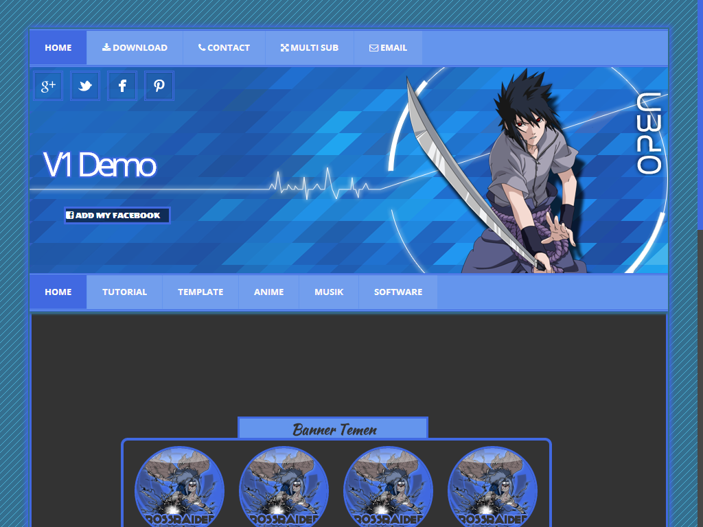 Sale Template Crossraiders V1