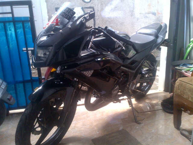 NINJA RR FACELIFT 2012 HITAM#####