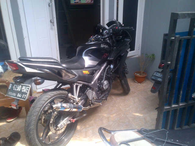NINJA RR FACELIFT 2012 HITAM#####