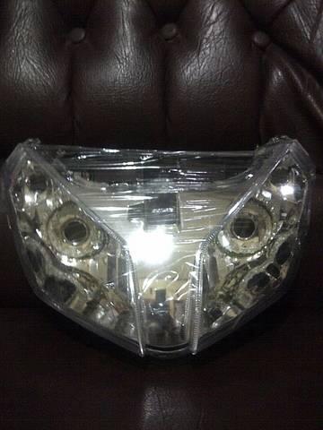 (wts)headlamp+angel eyes-led vario,vario techno/cbs, mio, mio soul, nouvo, new vixion