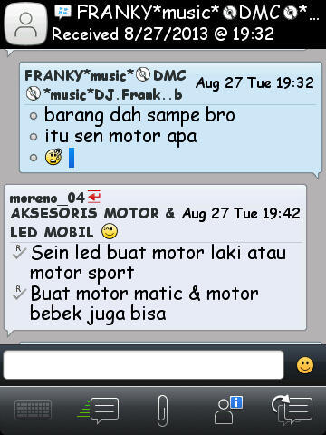 Jual Aneka lampu sein led motor..bandung