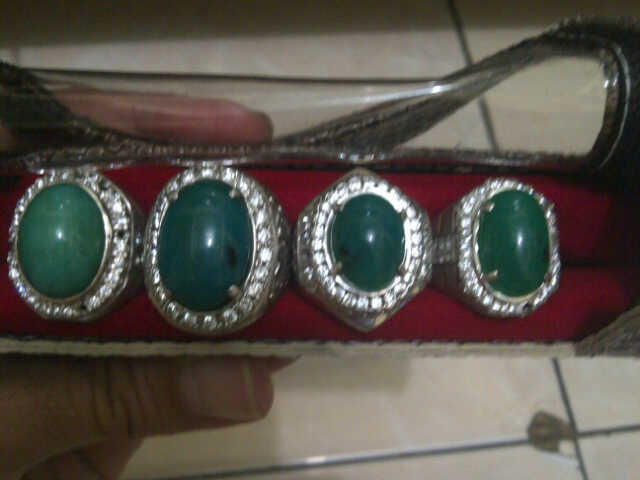 Bacan Iketan perak mewah berkelas bukan murahan siap pakai