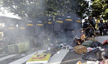 Di balik sisi dari Meriah nya FIFA WORLD CUP 2014, adanya Kemarahan. 