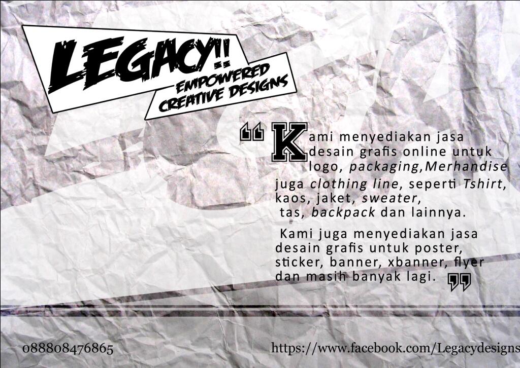 Jasa desain grafis ONLINE tercepat