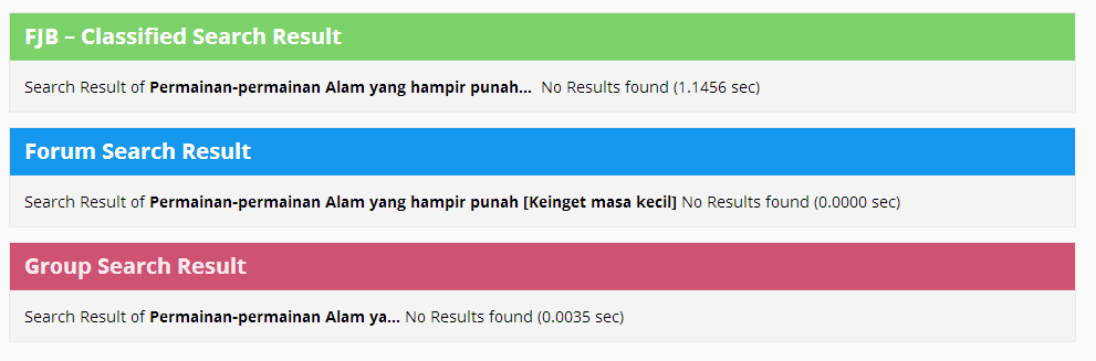 Permainan-permainan Alam yang hampir punah &#91;Keinget masa kecil&#93;