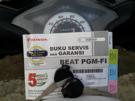BEAT FI 2014 GRESS SEPERTI BARU PLAT JAKARTA