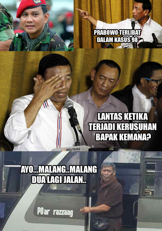 Berita Tahun 1999, Wiranto : Prabowo TIDAK TERLIBAT Kerusuhan Mei 1998