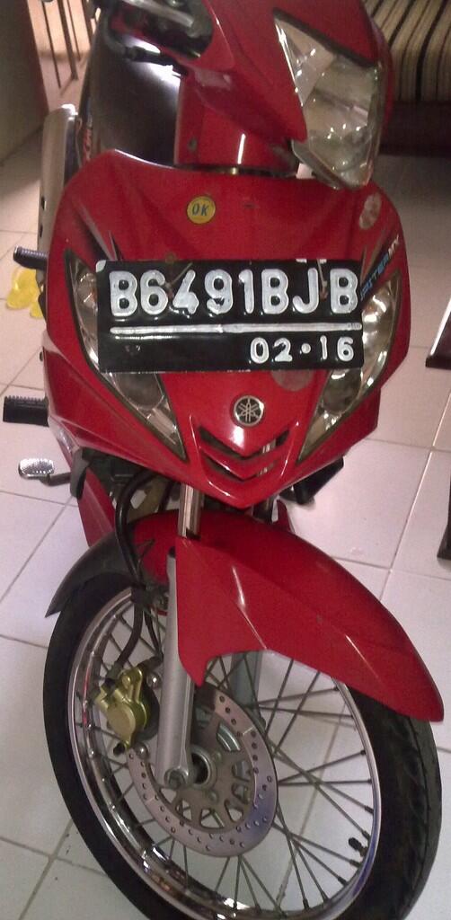 Jupiter MX thn 06 tanpa Kompling Pelg jari jari Pajak Panjang w. Merah