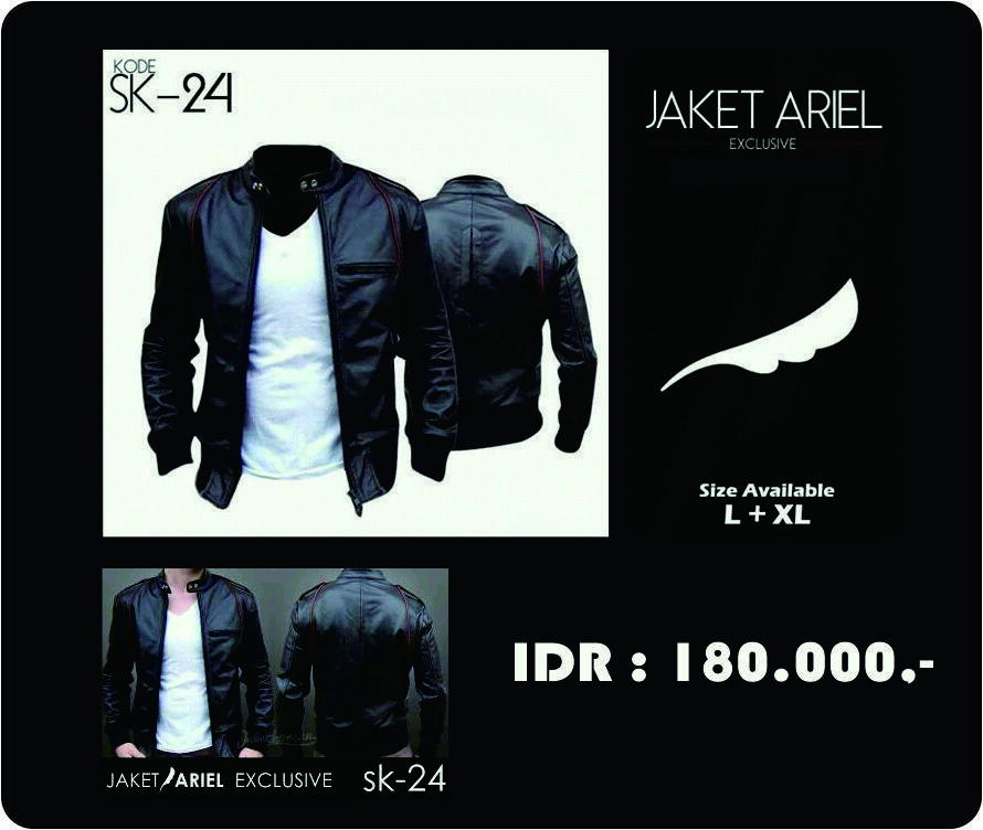 Jaket Kulit Ariel Noah