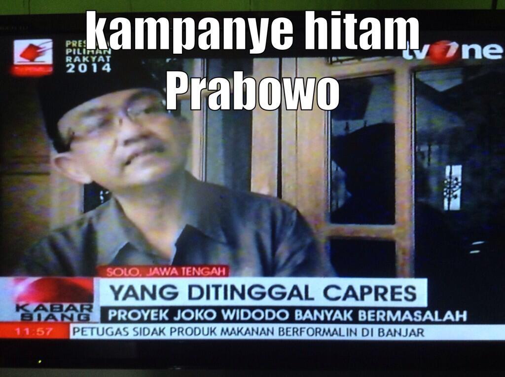 TV OON BERULAH LAGI (kampanye hitam)