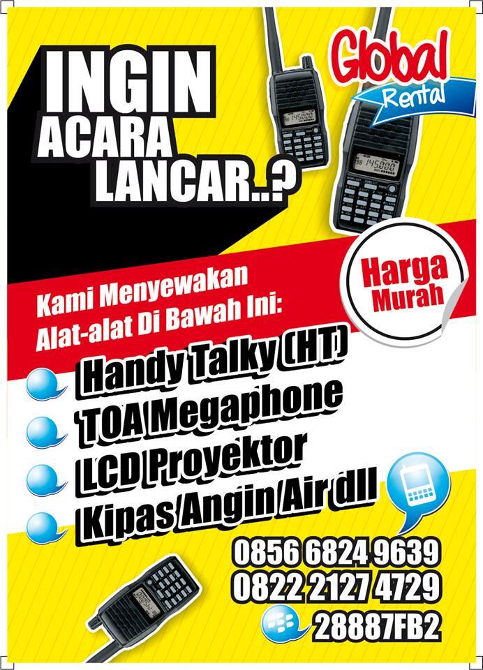 PERSEWAAN HANDY TALKY, TOA & CLIP ON (SURABAYA AREA)