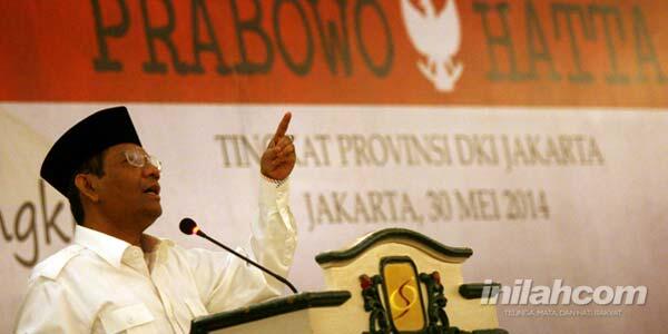 Ngakak Mahfud MD: Kostum Ahmad Dhani Kreatif itu Bro