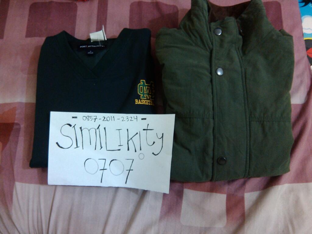 jaket PARKA JEANING GARAGE DAN BASKETBALL parasut 2nd. muluuussss
