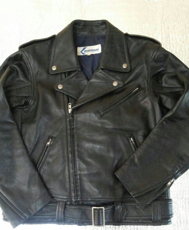 jaket kulit original schott, kushitani, mc gregor, mountain five