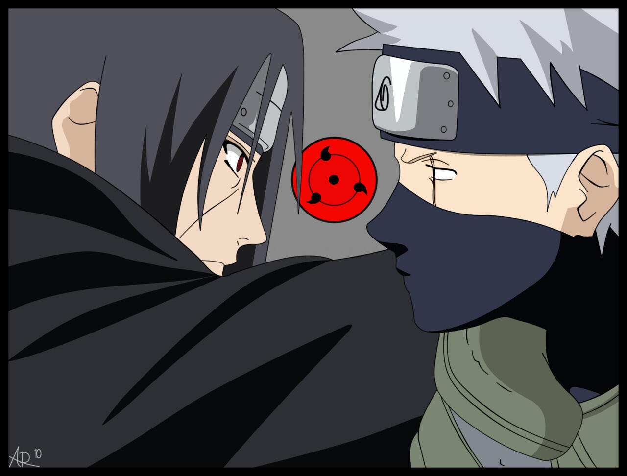 Pertarungan Antara Kakashi dan Itachi &#91; Episode Terlarang&#93;