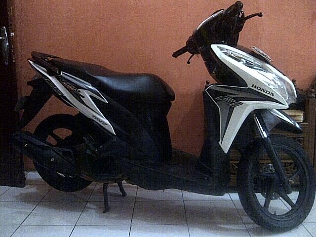 HONDA VARIO TECHNO F1 TAHUN 2012 PLAT BOGOR 10.6JT