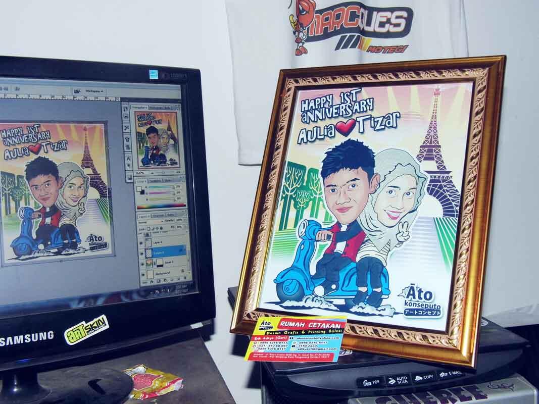 Terjual Jasa Karikatur Vektor Wajah KASKUS