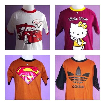 AGEN KAOS ANAK-ANAK L/P