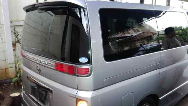 Nissan elgrand 2008 silver hws