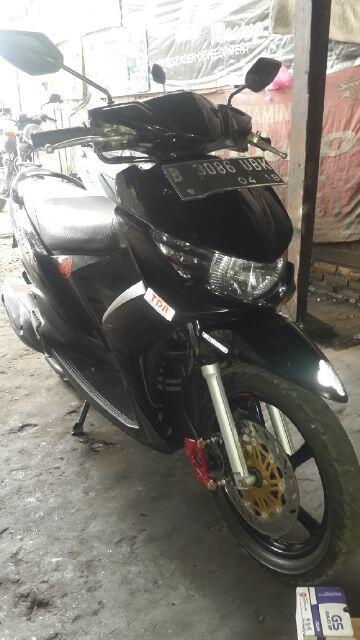 JUAL YAMAHA MIO SOUL GT 2013 HITAM BAGUS MURAH!!