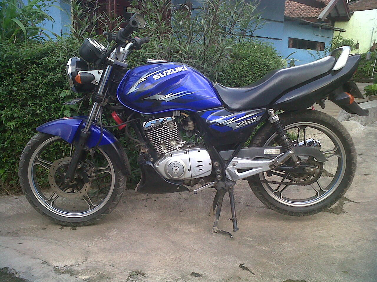 Suzuki Thunder 2008 Plat T Purwakata Posisi Bandung